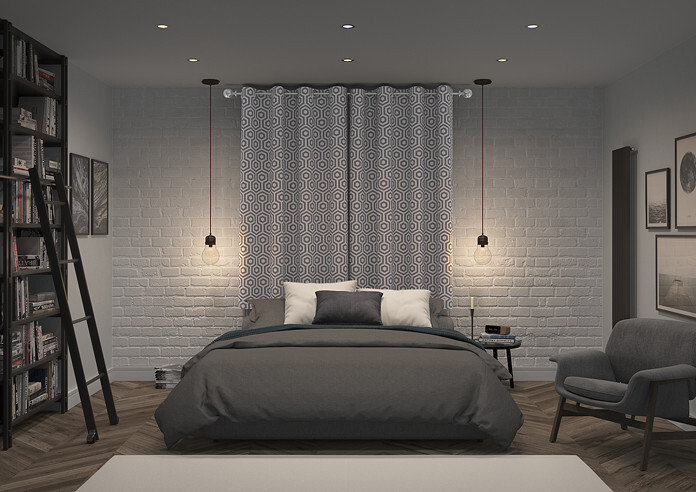 Hex, Stone - Made to Measure Curtains - Image 7